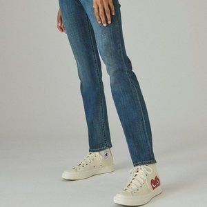 Lucky Brand Mid Rise Sweet Straight Jeans NWT Size 4/27 Inseam 30